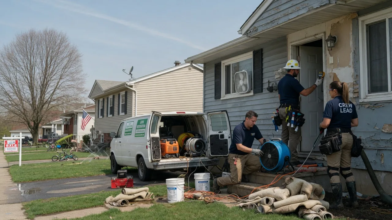 Flood Cleanup in Columbia City, OR near me