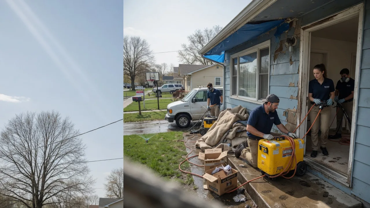 Basement Flood Cleanup in Columbia City, OR near me